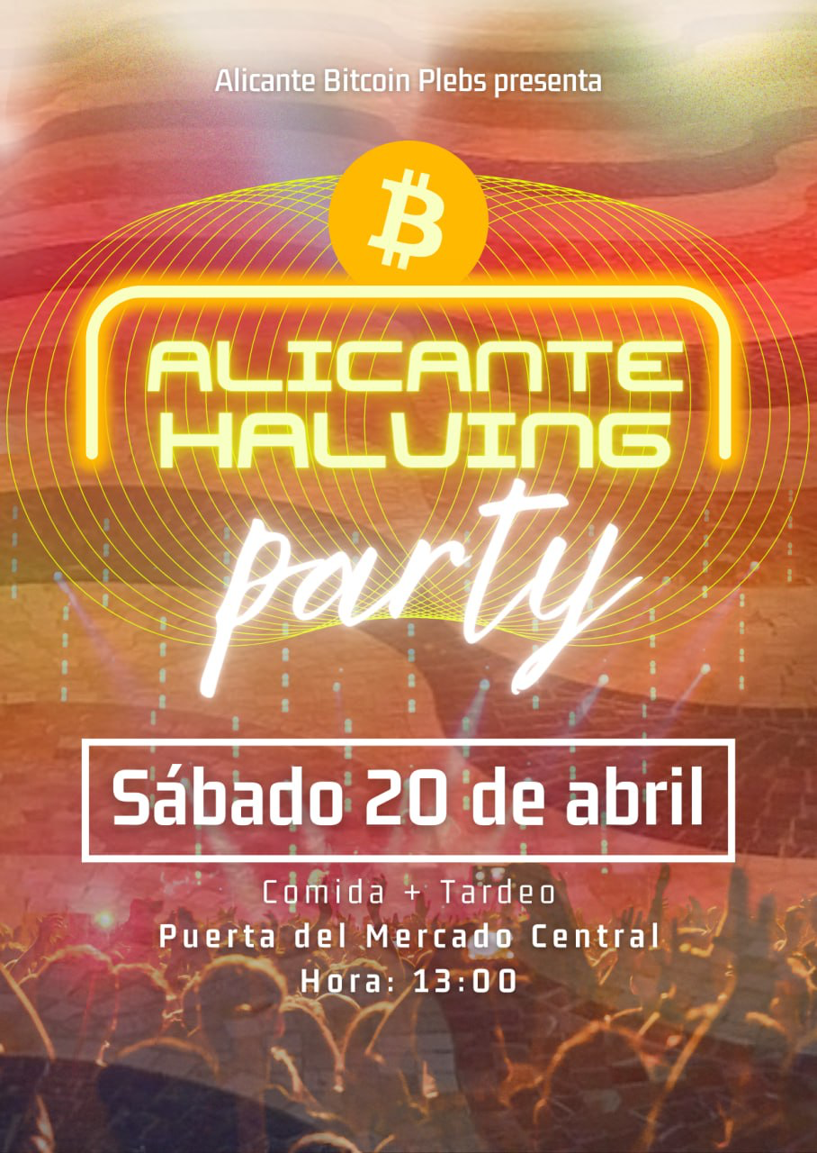 Alicante Halving Party 🎉