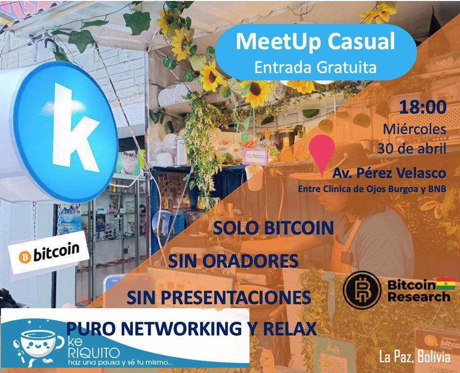 MeetUp casual – La Paz V.1.1