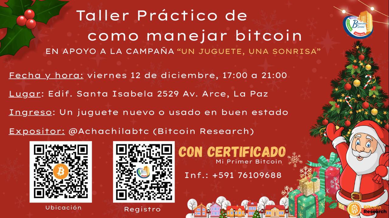 Taller práctico – Como manejar bitcoin